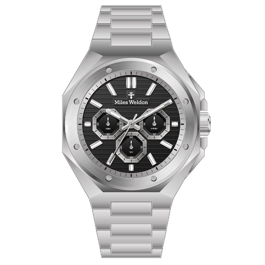 Stainless steel watch