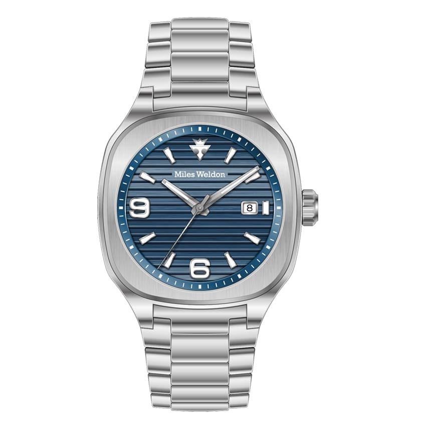 Square Men's Top Brand Stainless Steel Watch