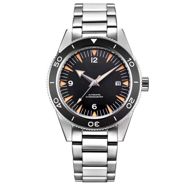 10 atmosphere waterproof stainless steel watch