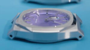 Custom watch makers are testing sapphire glass for water drops