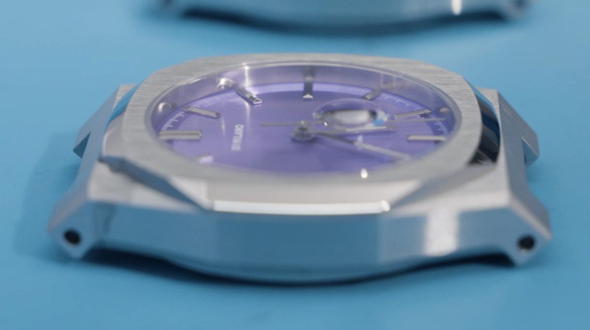 Custom watch makers are testing sapphire glass for water drops
