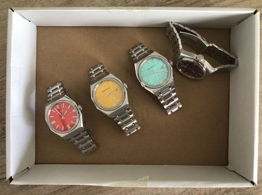 Sample watches before mass production